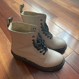 Dr. Marten White Boots